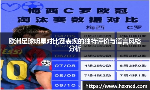 欧洲足球明星对比赛表现的独特评价与语言风格分析