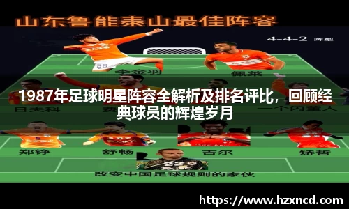 1987年足球明星阵容全解析及排名评比，回顾经典球员的辉煌岁月